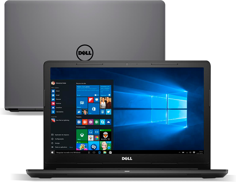 Notebook Dell Inspiron I15-3576-A70C Tela 15.6 polegadas